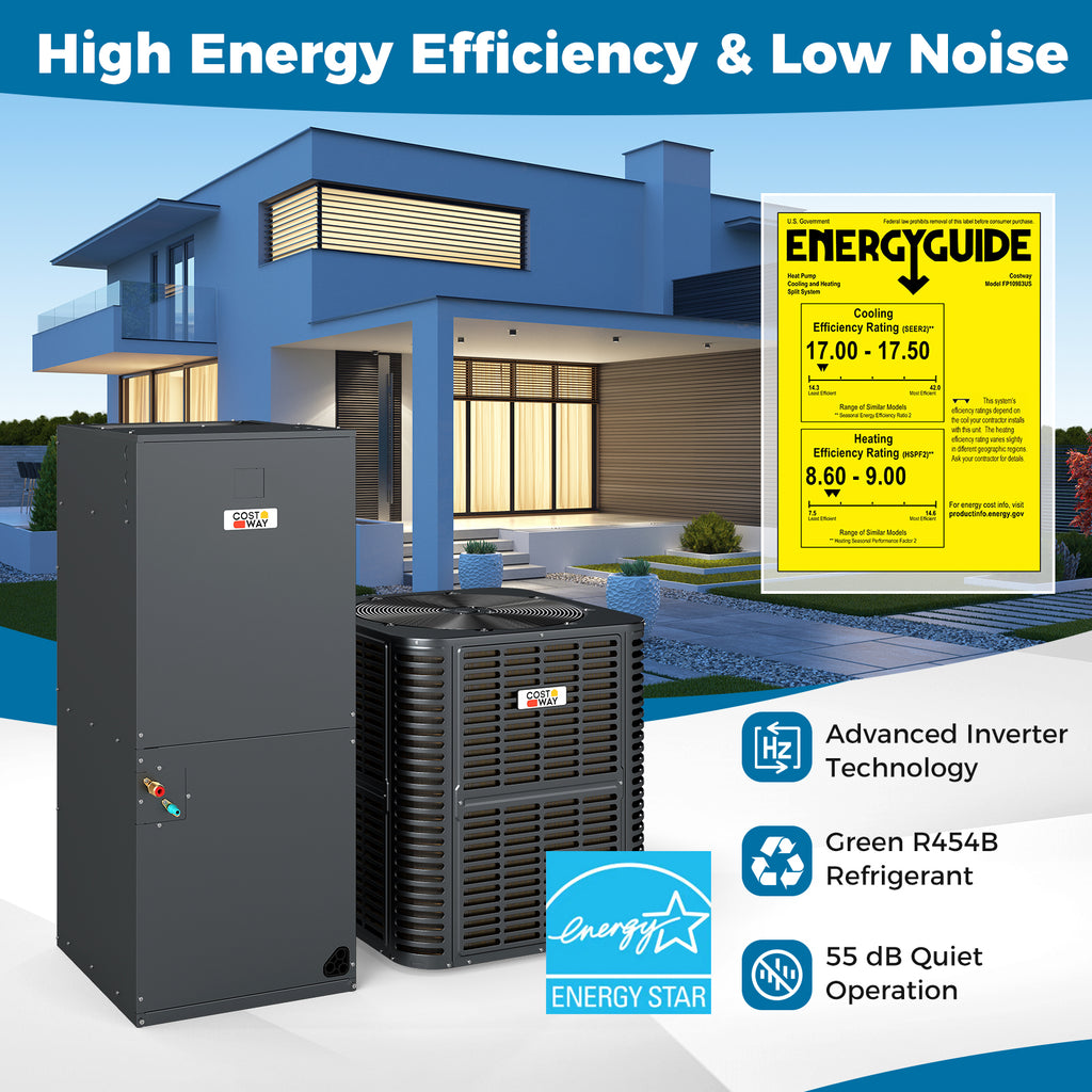 4 to 5 Ton 17-17.5 SEER2 Ultra-Low Temperature€‹ Heat Pump System (Operates down to -20„ƒ)