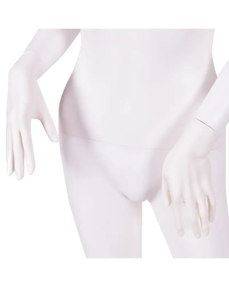 5.8 Feet Plastic Female Mannequin Adjustable Detachable Manikin with Metal Stand - Home Accessories