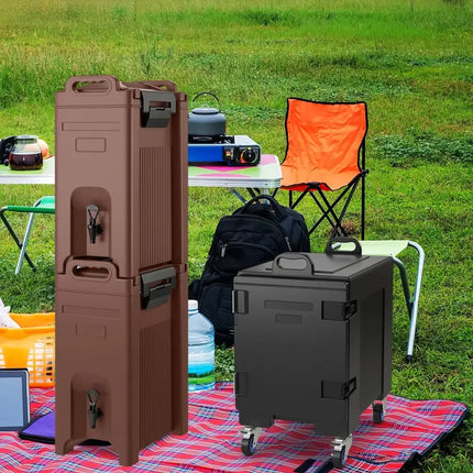 5 Gallon Insulated Beverage Server Dispenser-Coffee Costway