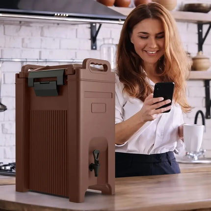 5 Gallon Insulated Beverage Server Dispenser-Coffee Costway