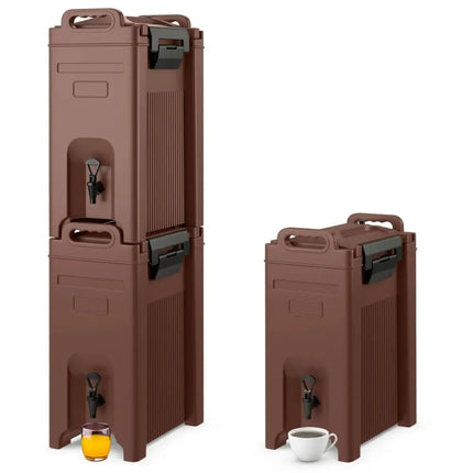 5 Gallon Insulated Beverage Server Dispenser-Coffee Costway