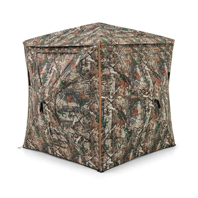 5-IN-1 Detachable Hunting Blind for 2-3 People with Skylight - Camouflage - Tents