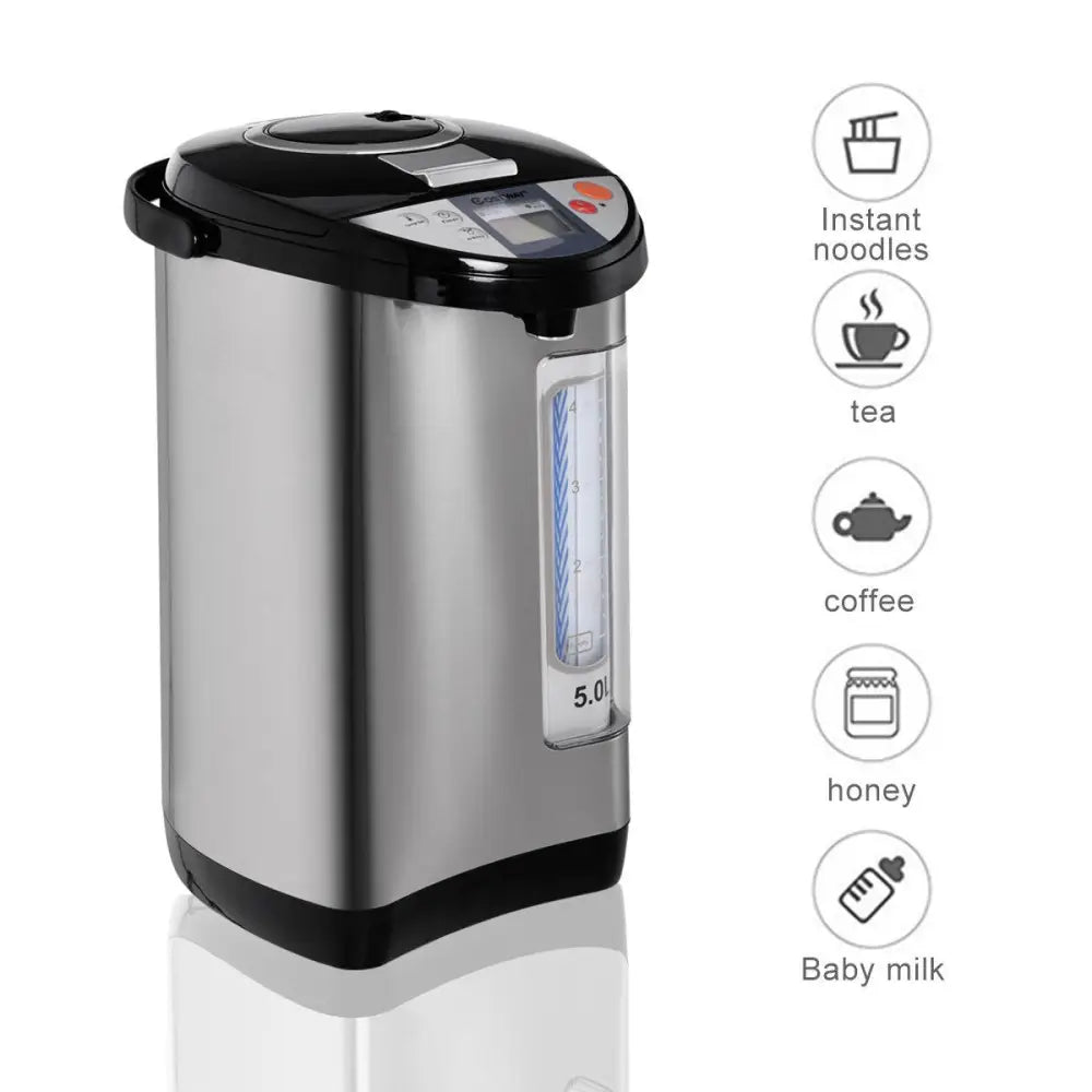 5-liter Electric LCD Water Boiler and Warmer - Water Dispensers