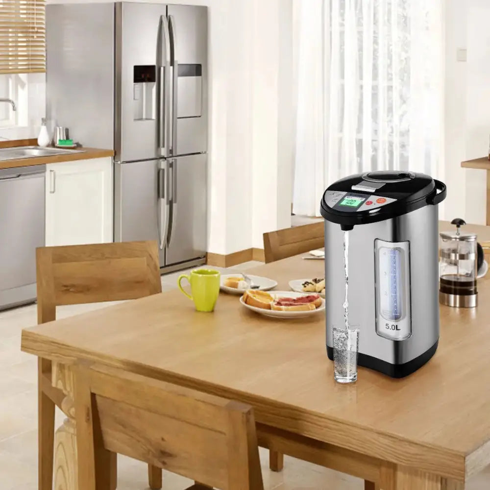 5-liter Electric LCD Water Boiler and Warmer Costway