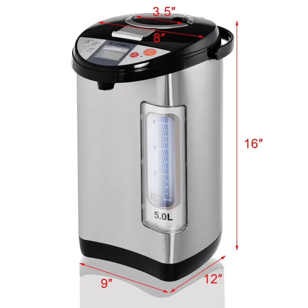 5-liter Electric LCD Water Boiler and Warmer - Water Dispensers