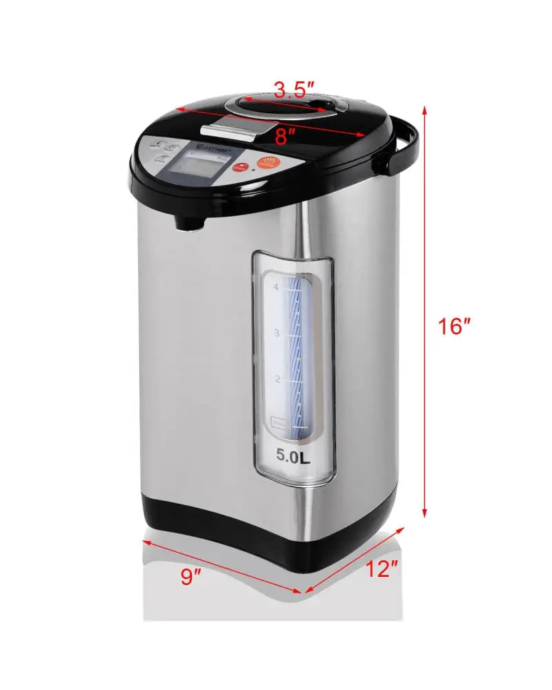 5-liter Electric LCD Water Boiler and Warmer - Water Dispensers