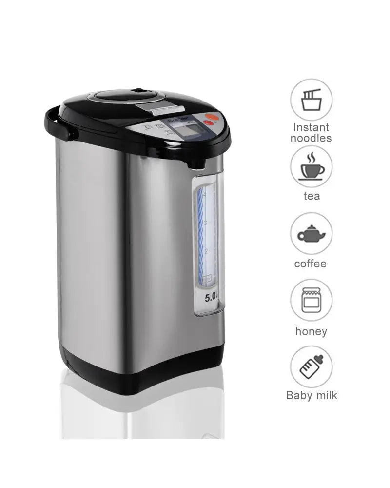 5-liter Electric LCD Water Boiler and Warmer - Water Dispensers