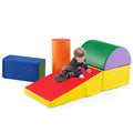 5 - Piece Kids Climb and Crawl Activity Playset - Multicolor - Oasis Home Essentials