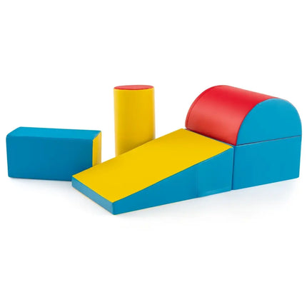 5 - Piece Kids Climb and Crawl Activity Playset - Red - Oasis Home Essentials