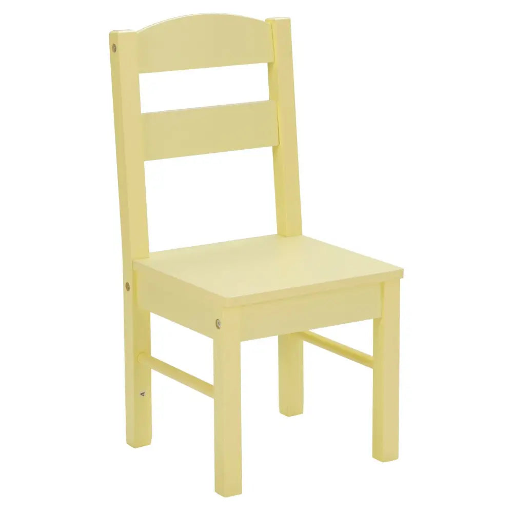 5 Pieces Kids Pine Wood Multicolor Table Chair Set-Multicolor - Multicolor - Kids Table & Chair Sets