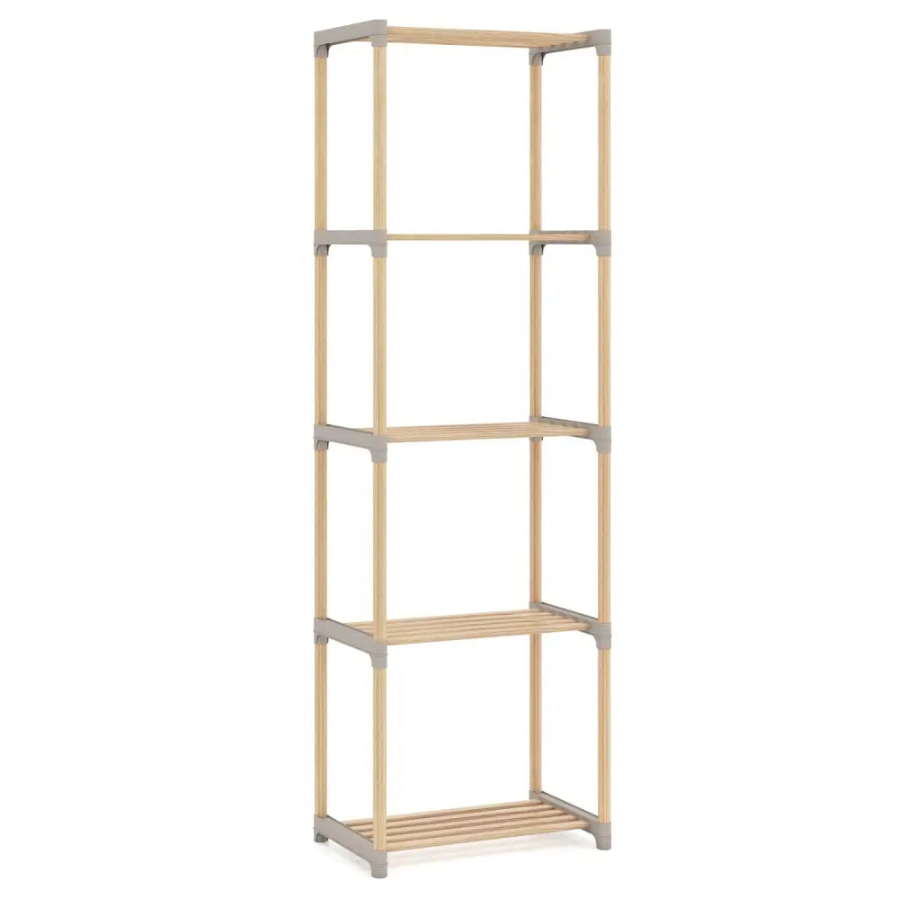5-Tier Bookshelf with Open Shelves for Home Office and Bathroom-5-Tier - Bookcases