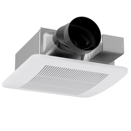 50/80/110 CFM Ceiling Mount Bathroom Fan with Pick-A-Flow and 4 Inches Duct Costway