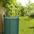 53 Gallon Portable Collapsible Rain Barrel Water Collector - Green - Watering & Irrigation
