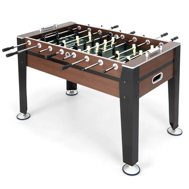 54 Inch Indoor Competition Game Soccer Table - Black - Game Room