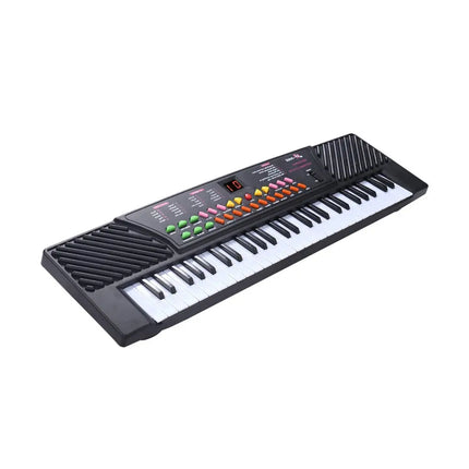 54 Keys Kids Electronic Music Piano - Black - Pianos & Keyboards