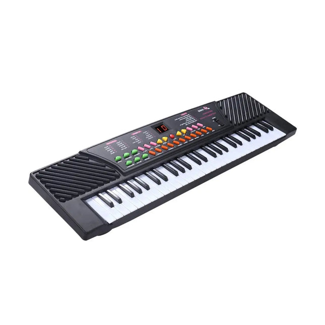 54 Keys Kids Electronic Music Piano - Black - Pianos & Keyboards