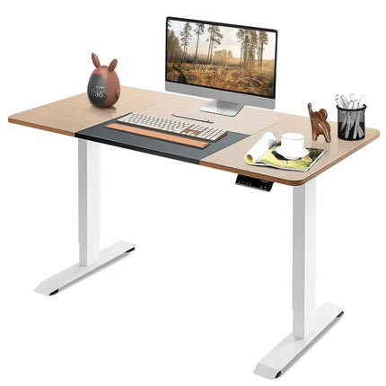 55 x 28 Inch Electric Standing Sit-Stand Height Adjustable Splice Board Costway