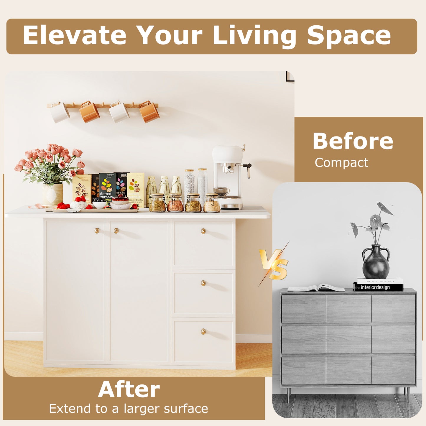 55" x 28" Universal Tabletop for Standard and Standing Desk Frame-Natural