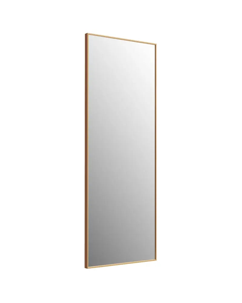 59 Inch Full Length Mirror Large Rectangle Bedroom Mirror-Golden - Golden - Wall Mirrors