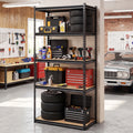 Étagère de garage à 5 niveaux 2200 LBS Étagères de rangement en métal, rayonnage utilitaire réglable - 1 pièce