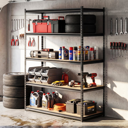 5-Tier Garage Shelving Unit for Warehouse and Basement-1 piece