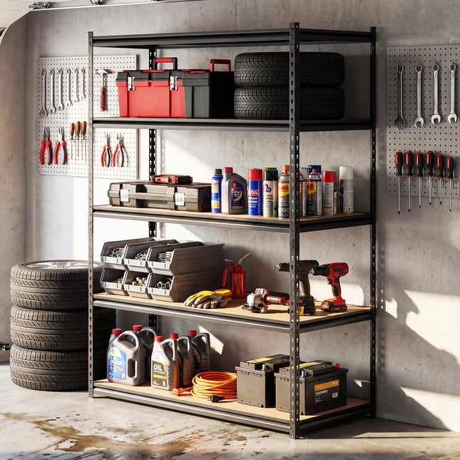 5-Tier Garage Shelving Unit for Warehouse and Basement-1 piece