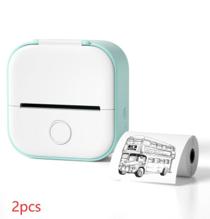 Portable Mini Thermal Label Printer Home Photo Printer\ Printer Bluetooth-compatible Mini Label Printer Price Tag