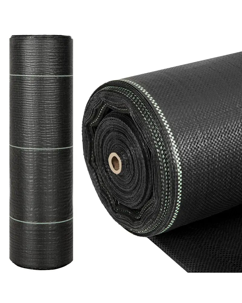 6.5 x 330/4 x 250/6 x 300 Feet Weed Barrier Landscape Fabric-6 ft - Black - Garden Tools