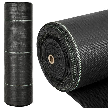 6.5 x 330/4 x 250/6 x 300 Feet Weed Barrier Landscape Fabric-6 ft - Black - Garden Tools