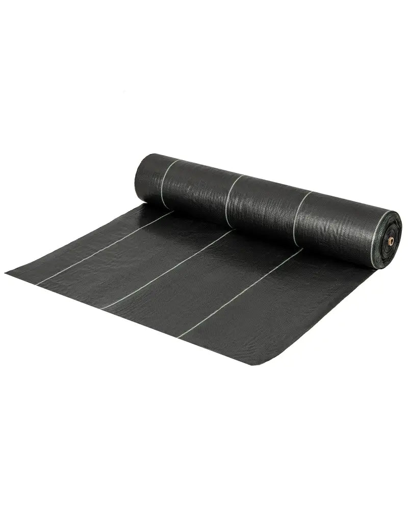 6.5 x 330/4 x 250/6 x 300 Feet Weed Barrier Landscape Fabric-6.5 ft - Black - Garden Tools