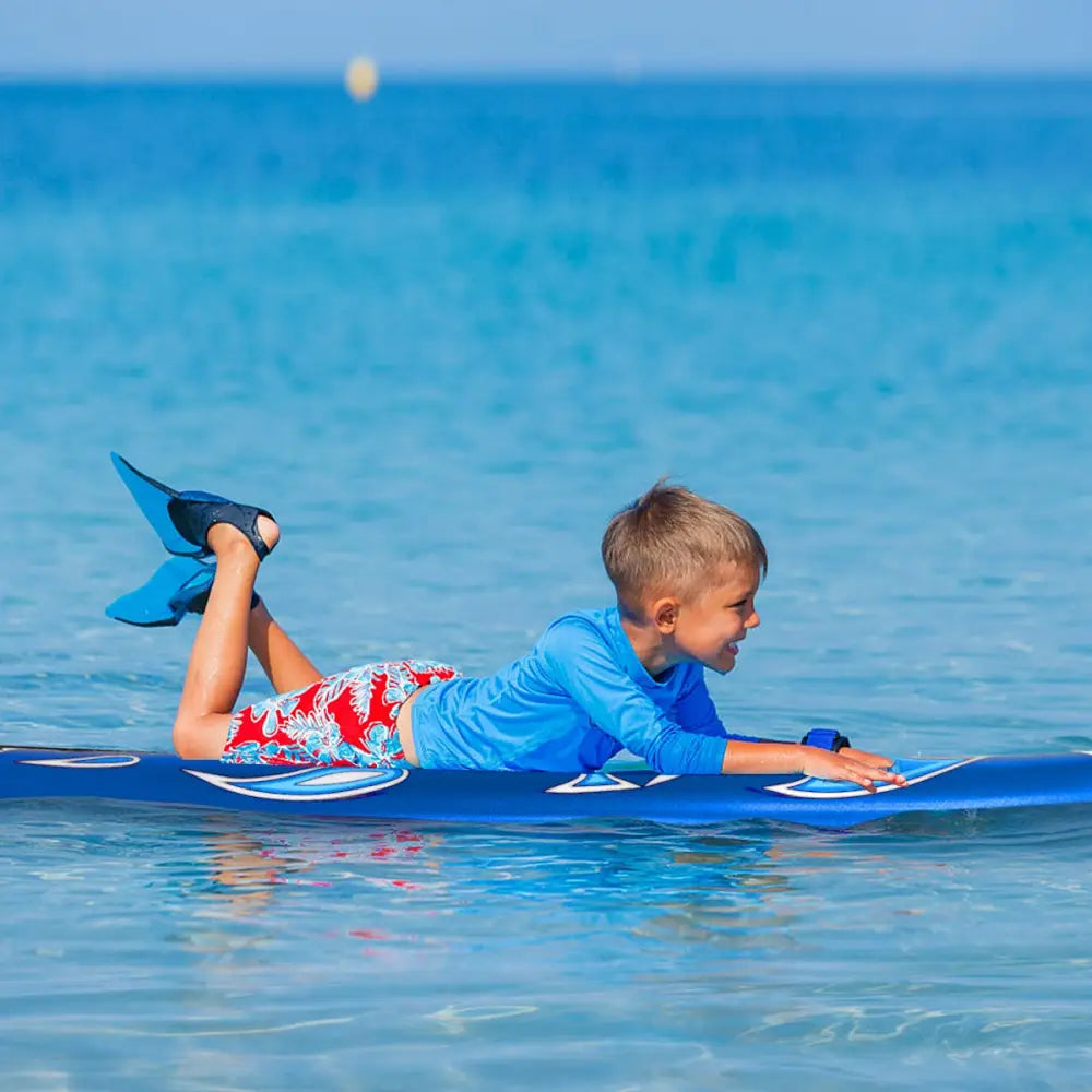 6 Feet Surf Foamie Boards Surfing Beach Surfboard-White - White - Surfing