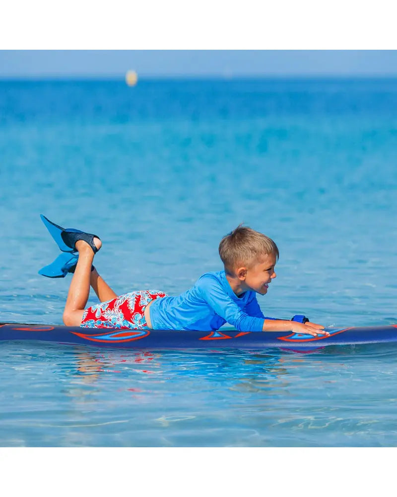 6 Feet Surfboard with 3 Detachable Fins-Red - Red - Surfing