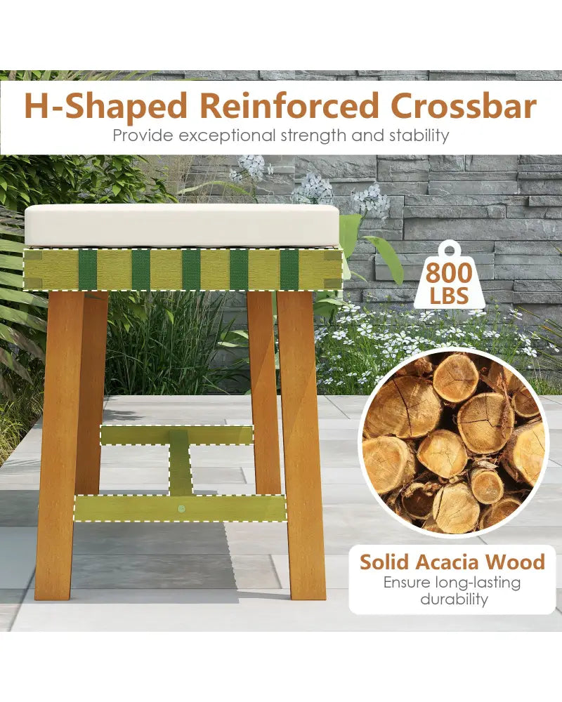 6-Piece Patio Dining Set for 5-6 People Farmhouse Furniture - Patio Dining Sets