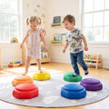 6-Piece Stepping Stones for Kids for Sensory Play and Coordination - Toy Sports