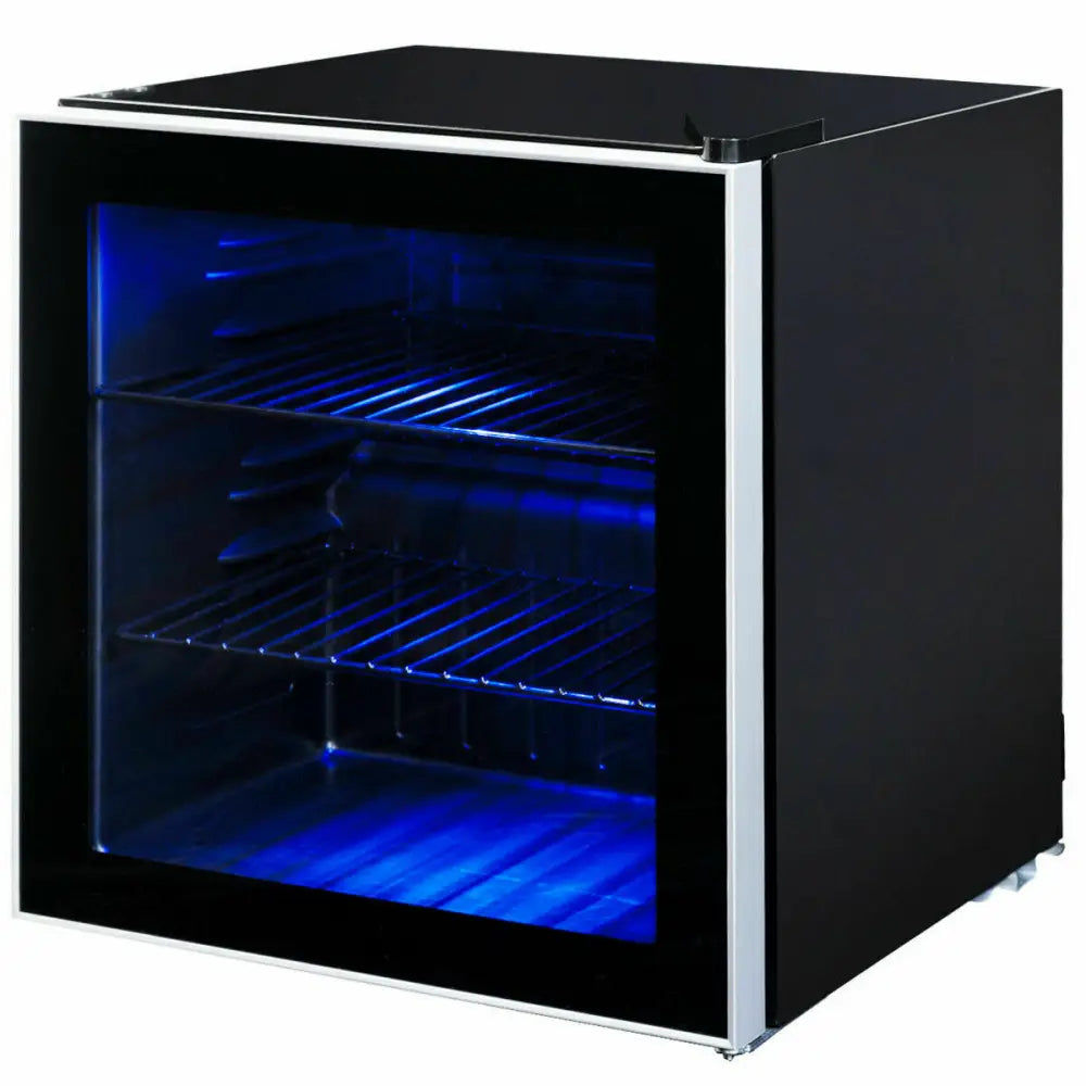 60 Can Beverage Mini Refrigerator with Glass Door - Wine & Beverage Coolers