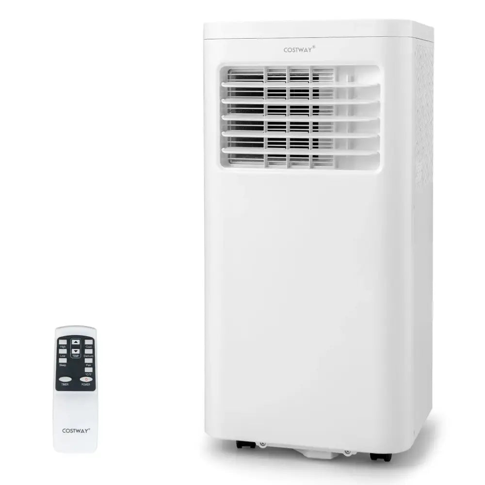 6000 BTU(SACC) Portable Air Conditioner Cools 250 Sq.Ft Costway