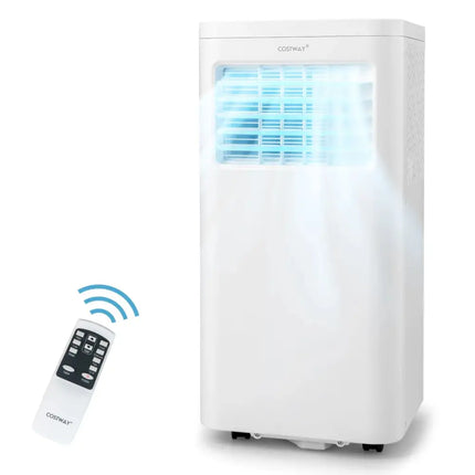 6000 BTU(SACC) Portable Air Conditioner Cools 250 Sq.Ft Costway
