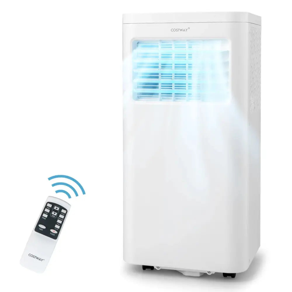 6000 BTU(SACC) Portable Air Conditioner Cools 250 Sq.Ft Costway