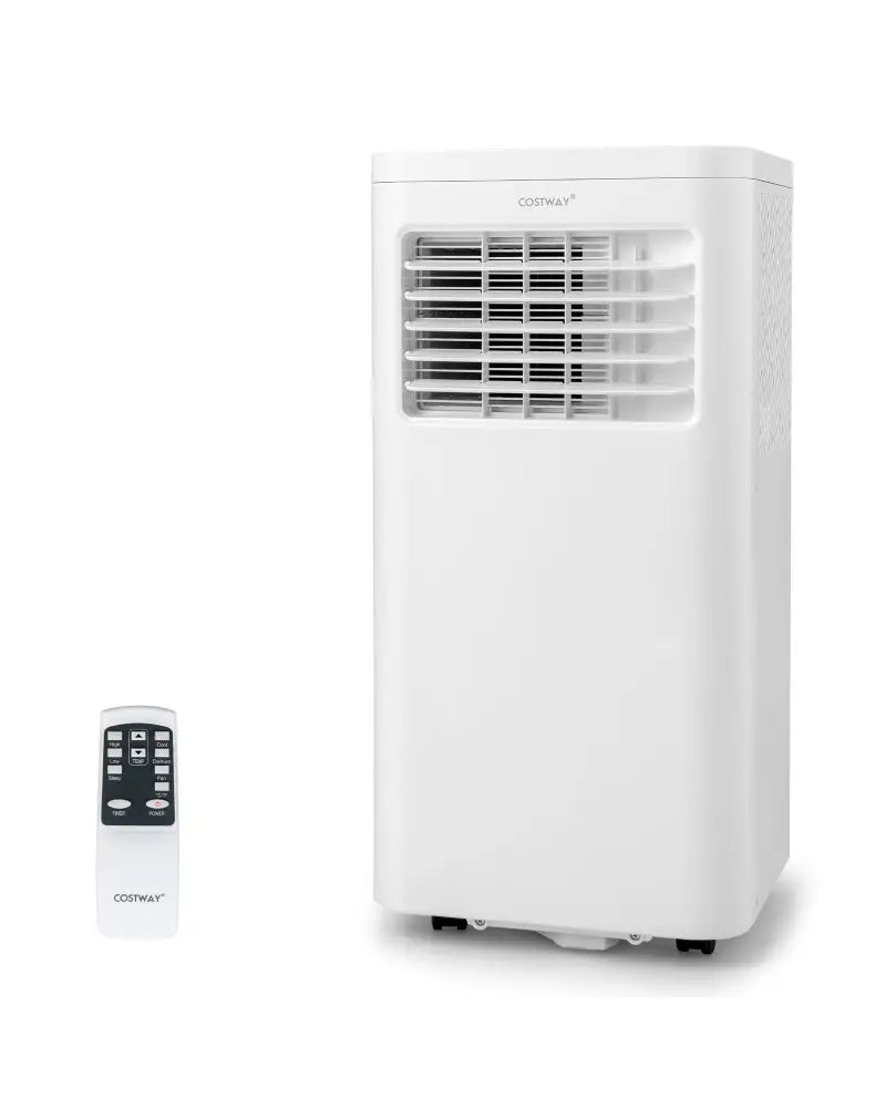 6000 BTU(SACC) Portable Air Conditioner Cools 250 Sq.Ft - White - Portable Air Conditioners
