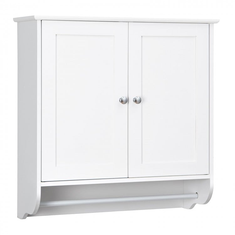Laundry Room Bundle: Wooden Cabinet Wall-Mounted Bathroom Storage  Clothe Dryer  Laundry Basket