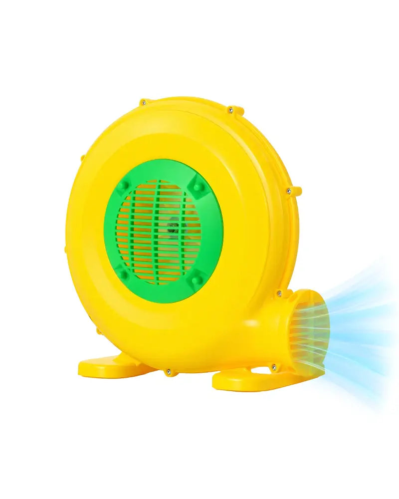610W Bounce House Blower with Handle and Ground Stakes - Air Blowers