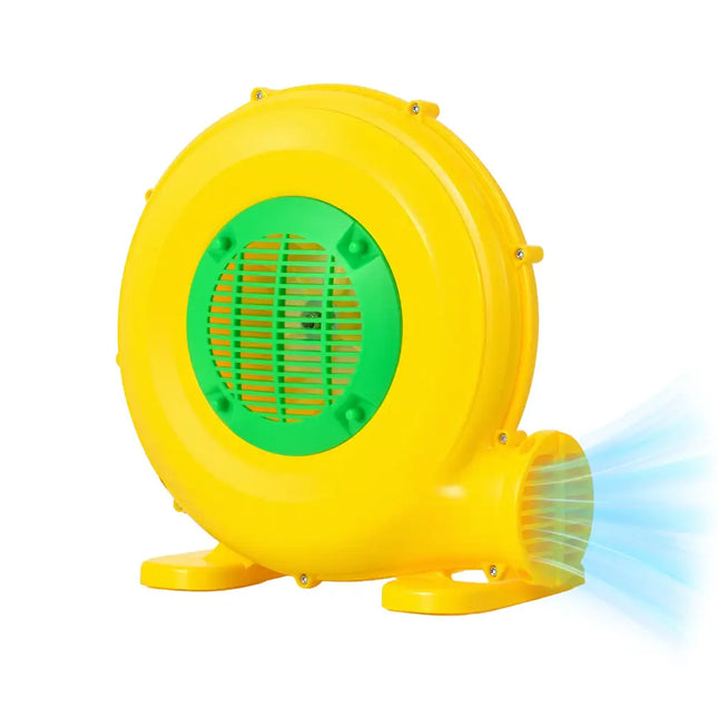 610W Bounce House Blower with Handle and Ground Stakes - Air Blowers