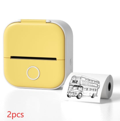 Portable Mini Thermal Label Printer Home Photo Printer\ Printer Bluetooth-compatible Mini Label Printer Price Tag
