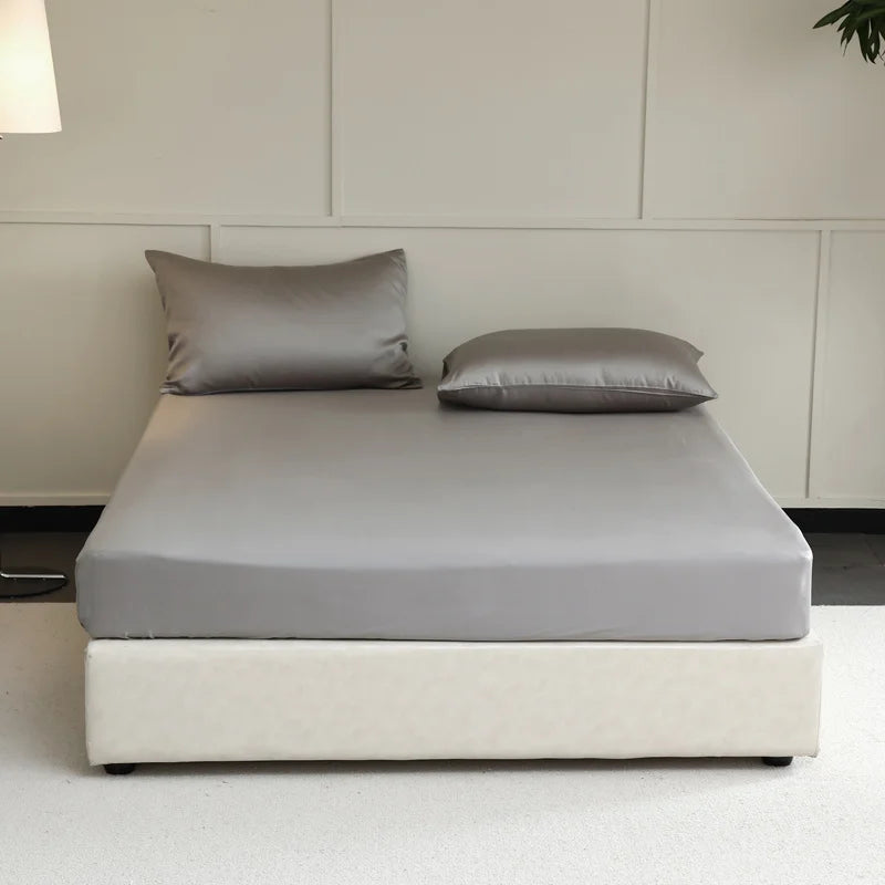 Luxury Natural Silk Fitted Sheet