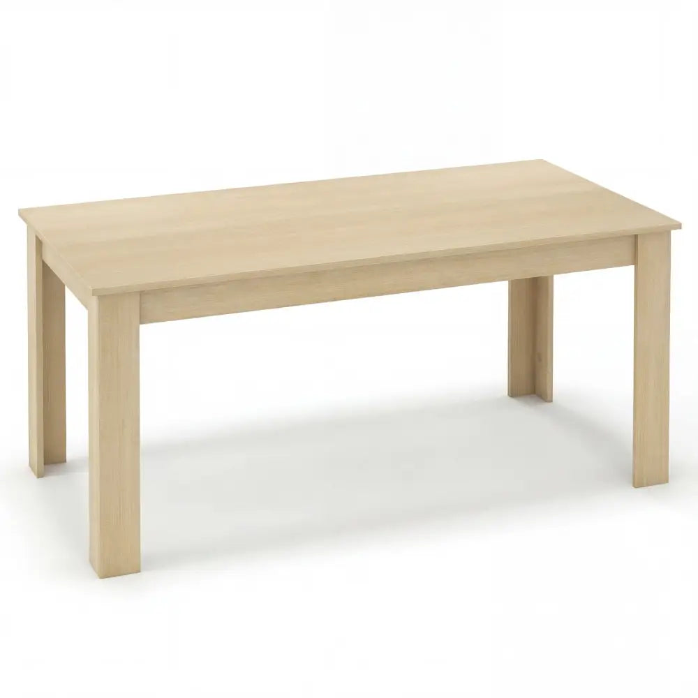 63 Inch Rectangular Modern Dining Kitchen Table-Oak - Oak - Dining Tables