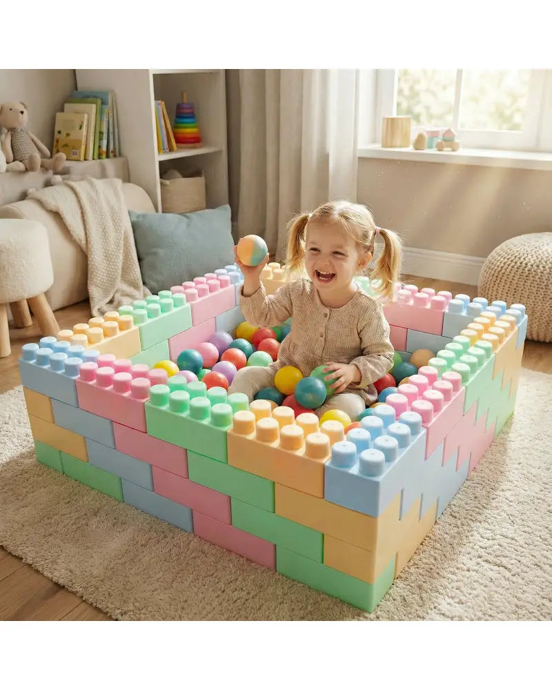 64 pcs Building Blocks for Toddlers Educational Toy - Learning Toys