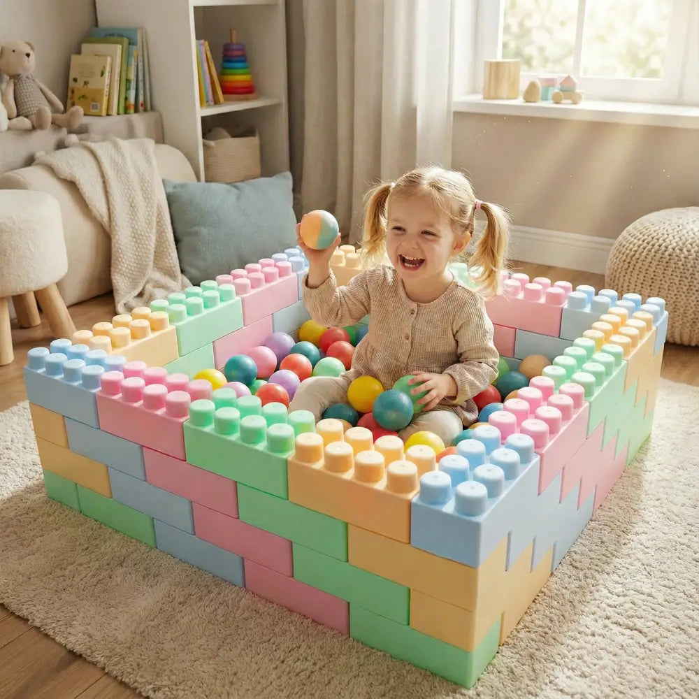 64 pcs Building Blocks for Toddlers Educational Toy - Learning Toys