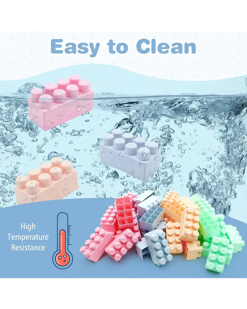 64 pcs Building Blocks for Toddlers Educational Toy - Learning Toys