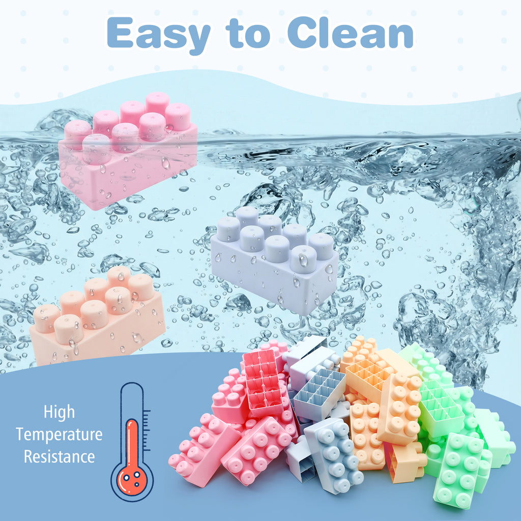 64 pcs Building Blocks for Toddlers Educational Toy