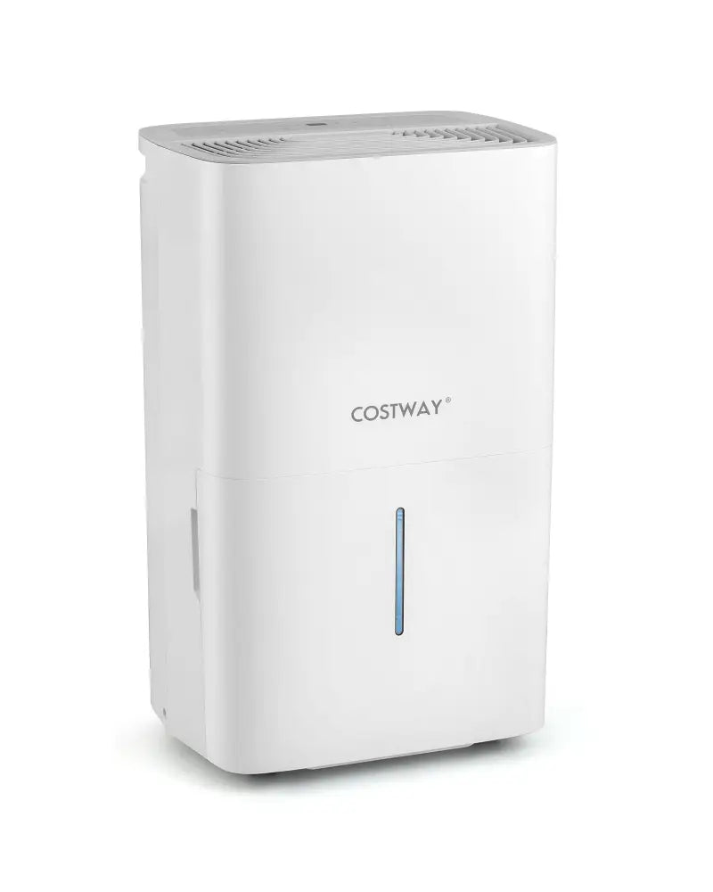 65 Pints Dehumidifier with 24H Timer and LED Display-White - White - Dehumidifiers